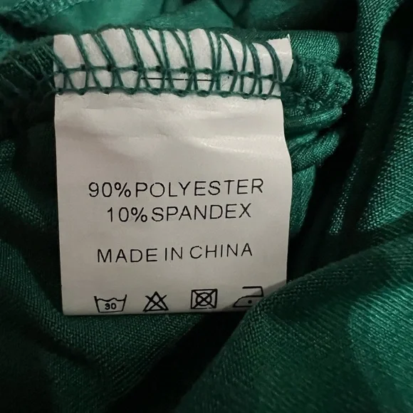 NWT Canton Walker Emerald Green Ruched Bodycon Mini Dress Daring Neckline Size S - Picture 6 of 6